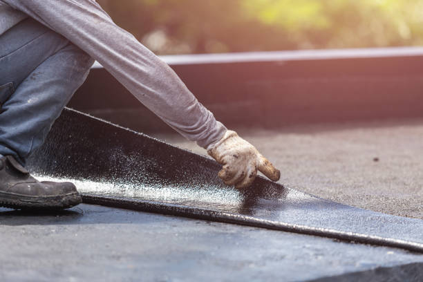 Professional Vapor Barrier Installation technician working in Harrison Township, MI